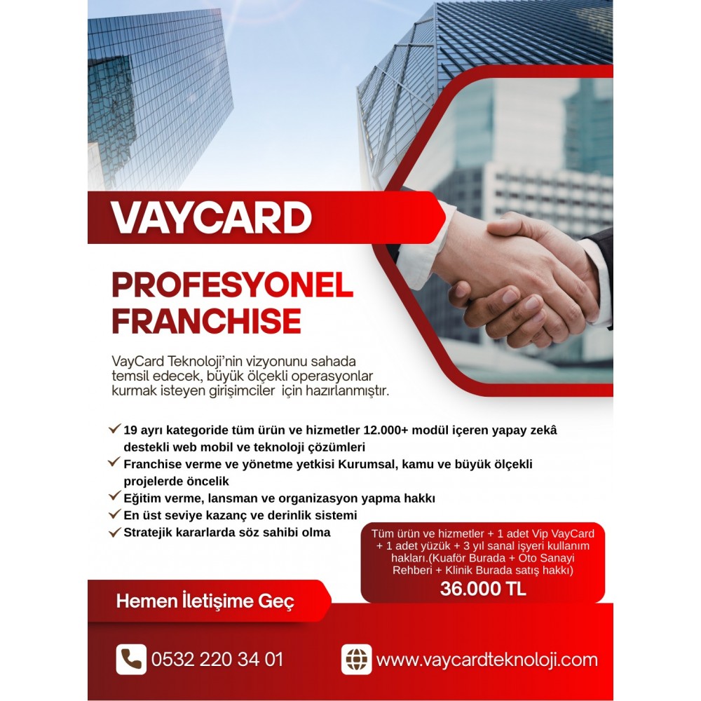 VAYCARD FRANCHISE